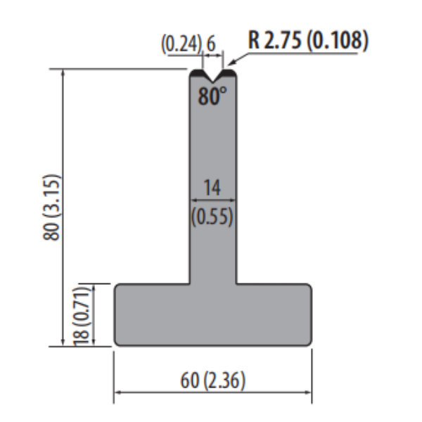 Gaya Amada H80 80° V6,V8,V10,V12,V16,V20,V25